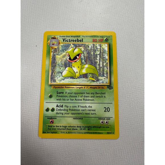 Victreebel Stage 2 Pokémon 1999 Trading Card - Picture 1 of 2